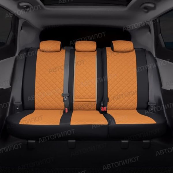 Чехлы Автопилот Экокожа Ромб на Jaecoo J7 (2023+)